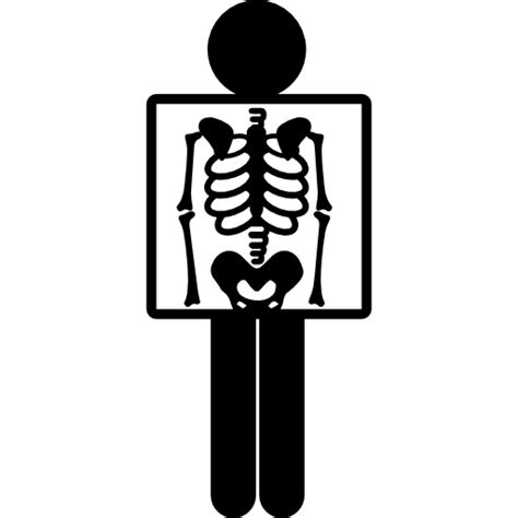 X Ray Of A Man Free Medical Icons
