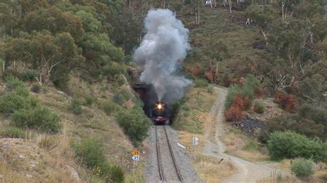 Australian Steam Locomotive 3642 Molonglo Gorge To Wingello April