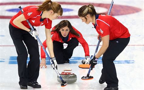 Curling Great Britain V Switzerland Womens Bronze Medal Match