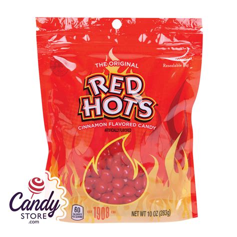 red hots cinnamon flavor candy 6ct bags
