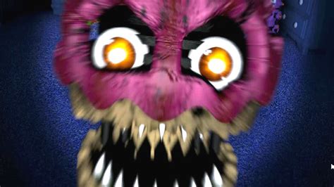 Nightmare Cupcake Attacks Five Nights At Freddys 4 Night 4 Youtube