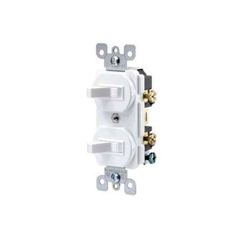 Leviton 2 Single Pole Switches