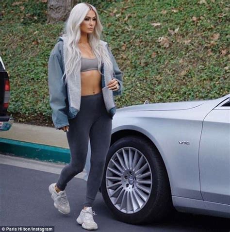 Paris Hilton Emulates Ex Assistant Kim Kardashian For Yeezy Season