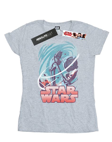 Star Wars Womens Hoth Swirl T Shirt Ebay