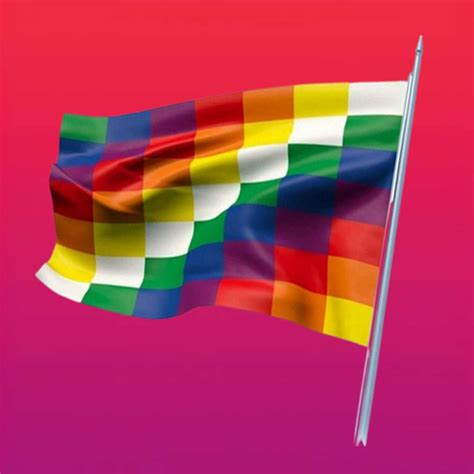 ¿qué Es La Bandera Wiphala Significado De Los Colores De La Bandera