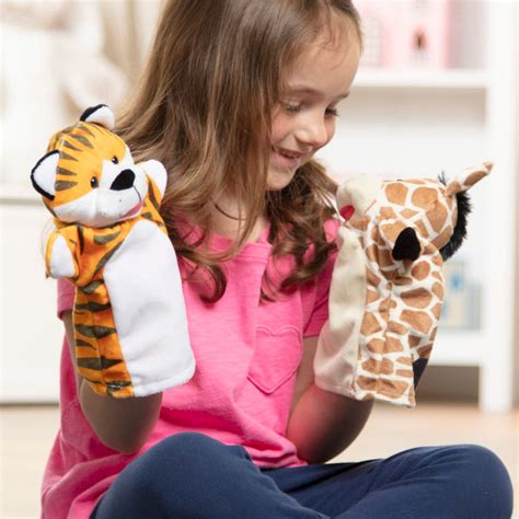 Zoo Friends Hand Puppets Melissa And Doug
