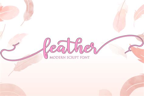 Feather Font Nj Studio Fontspace