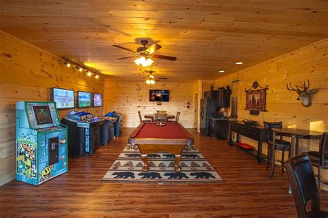Gatlinburg Cabins With Arcade Games These Cabins Come With All Your