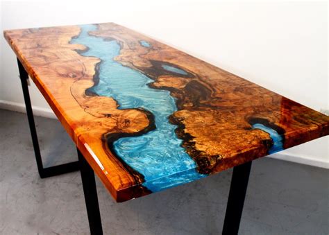 River Table Dining Tables Wood Resin Table Resin Table Resin Furniture