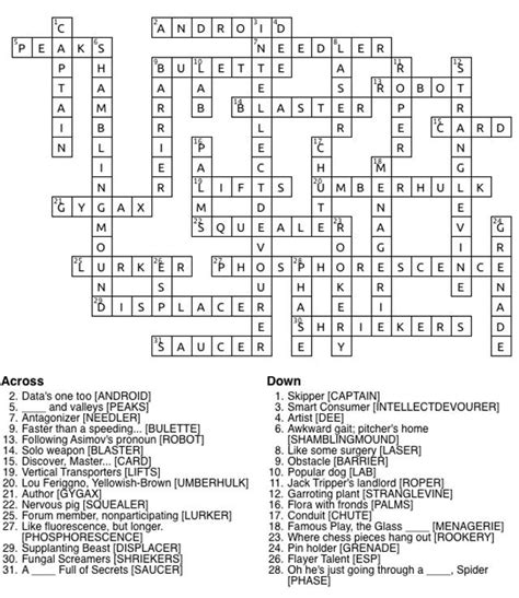 Atomic Structure Crossword Worksheet Answers
