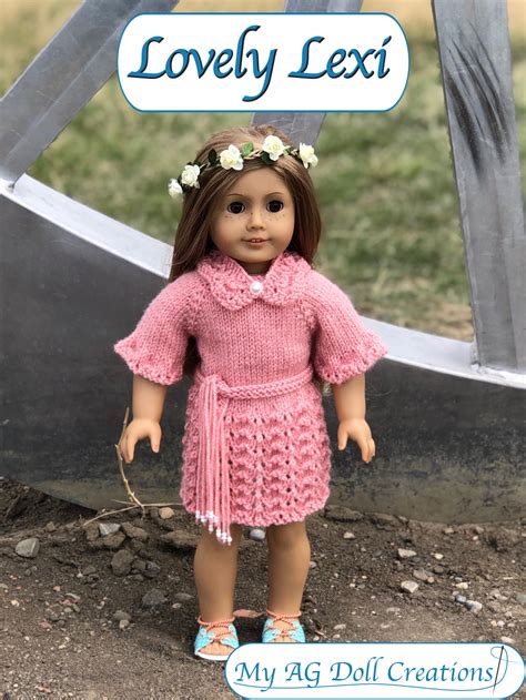 My Ag Doll Creations Lovely Lexi 18 Doll Knitting Pattern