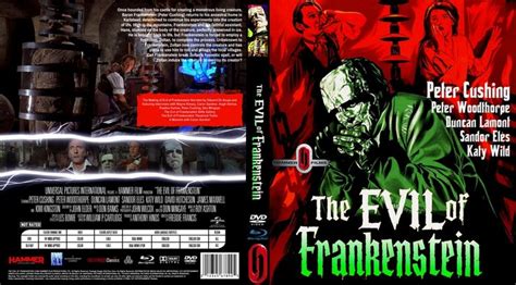 The Evil Of Frankenstein Custom Blu Ray Cover Evil Cover Frankenstein