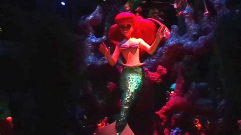 the little mermaid ~ ariel s undersea adventure pov disneyland california adventure youtube