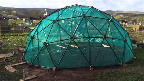 Allotment Domes Wind And Greenhouse Test Youtube