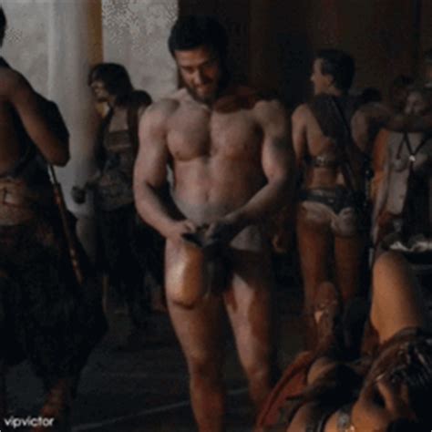 FUCK YEAH This Naked Hunk James Wells As Totus In SPARTACUS War Of