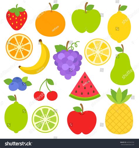 Fruit Clipart Stock Photos 77553 Images Shutterstock