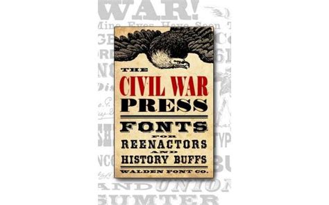 The Civil War Press Design Kit By Walden Font Co In Winchester Ma