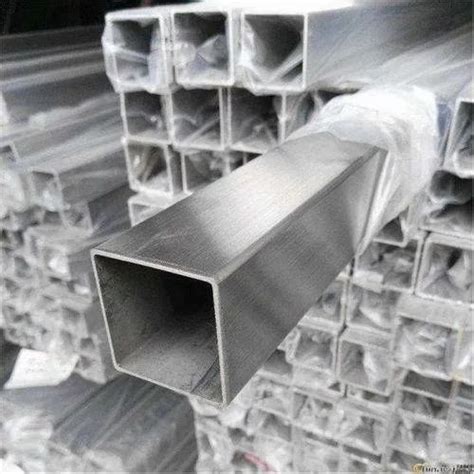 304 Stainless Steel Square Polished Pipes Material Grade Ss304 Size