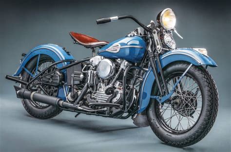 1941 Harley Davidson Knucklehead Motorcycle Classics