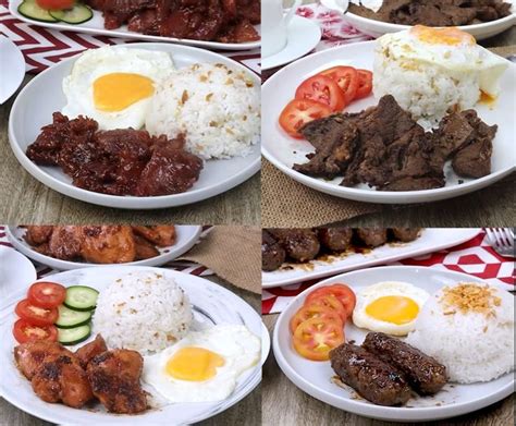 Kawaling Pinoy Recipe Blog Four Must Try Filipino Breakfasts Silog Meals Filipino Breakfast