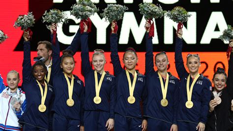 Simone Biles Wins Record 21st Medal While Carrying Usa Gymnastics To