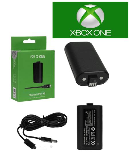 Buy For Xbox One Controller Play And Charge Kit Xbox One New 1400mah