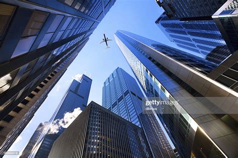 Chicago Looking Up High Res Stock Photo Getty Images