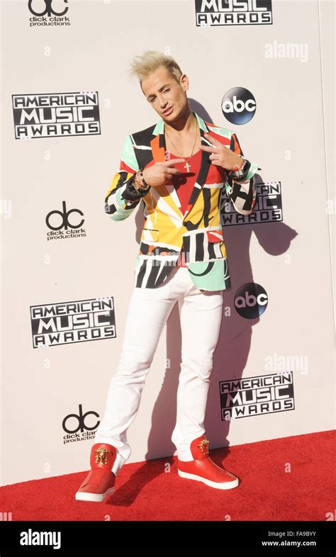 the 2015 american music awards arrivals featuring frankie grande where los angeles california