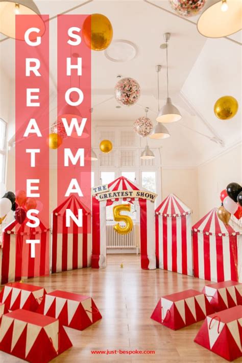 Greatest Showman Circus Birthday Party Karas Party Ideas Circus