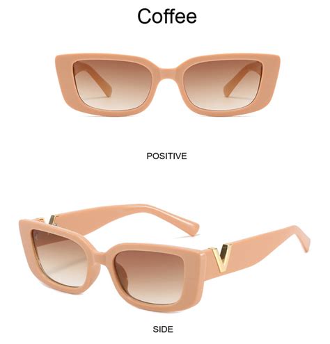 retro rectangle sunglasses women brand designer vintage small frame sun glasses ladies classic