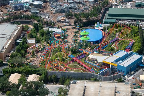 Operational Toy Story Land Aerial Views Photo 4 Of 8