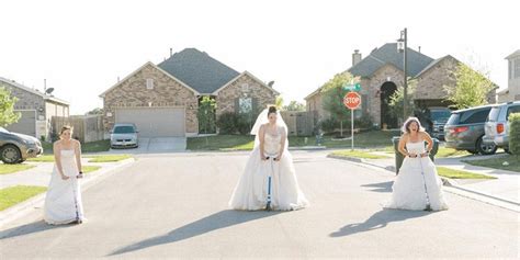 Texas Women Stage Wedding Dress Wednesday Photo Shoot While Social Distancing Fox News