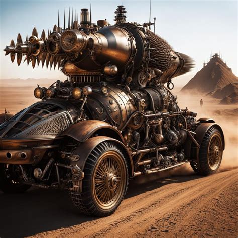 Look Out Its A Mad Max Steampunk Crossover Ai Generated Artwork