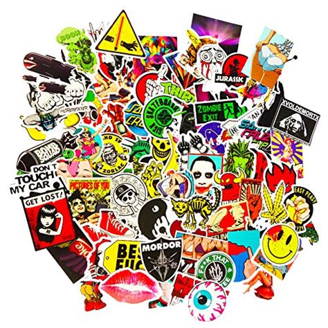 Dreamergo Cool Graffiti Stickers 100 Pieces Various Car Motorcycle