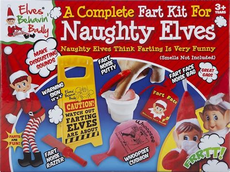 wholesale naughty elf complete fart kit box set wholesaler elves behavin badly best cut