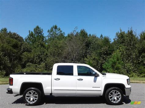 2018 White Frost Tricoat Gmc Sierra 1500 Slt Crew Cab 4wd 135068325