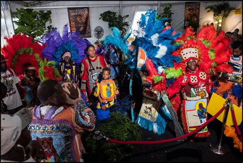 Black Hatchets Mardi Gras Indians Jazz Fest At 50 Photo Of The Day