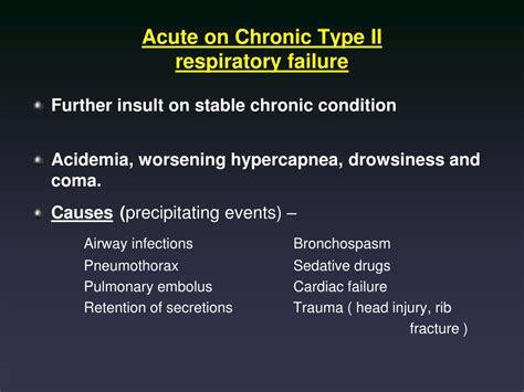 Ppt Cor Pulmonale And Respiratory Failure Powerpoint Presentation Id