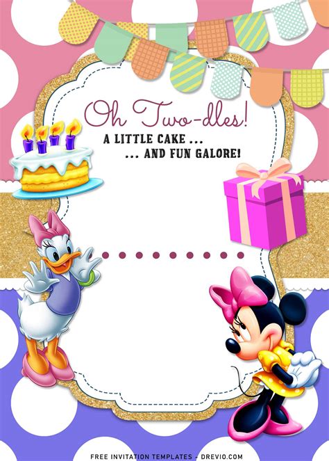 Minnie Mouse Bowtique Invitation