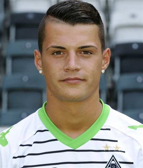 Arsenal fc and switzerland player. Picture of Granit Xhaka