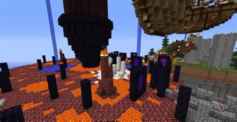 Lava Archipelango Survival Games Over 5000 Blocks Minecraft Map