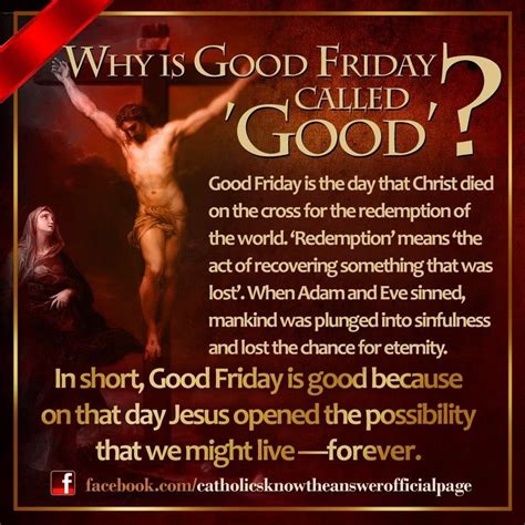 Pin By Joey On Easter Paasfees Good Friday Quotes Catholic Beliefs