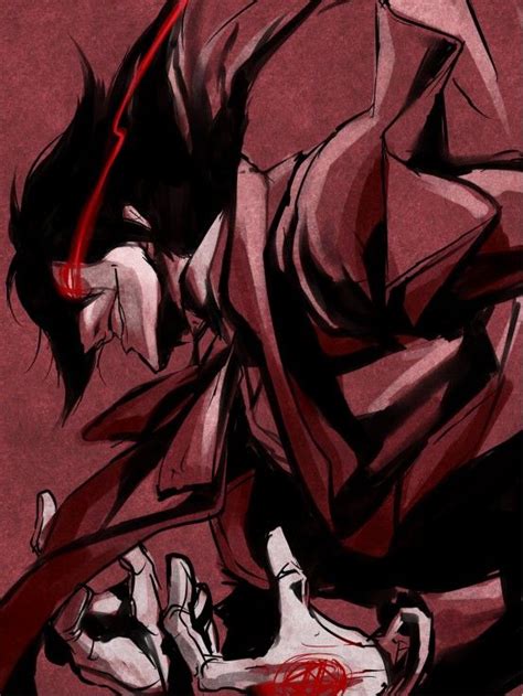 Slenderman Hellsing Ultimate Anime Abraham Van Helsing Near Dark