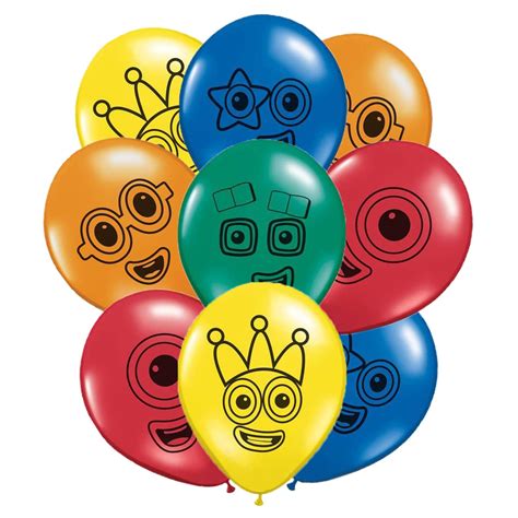 Buy 25pcs 12 Numberblocks Balloons Numberblocks Birthday Decorations