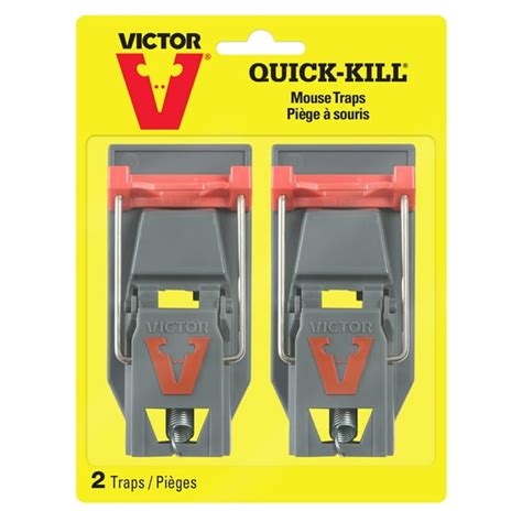 Victor 2 Pack Quick Kill Mouse Trap