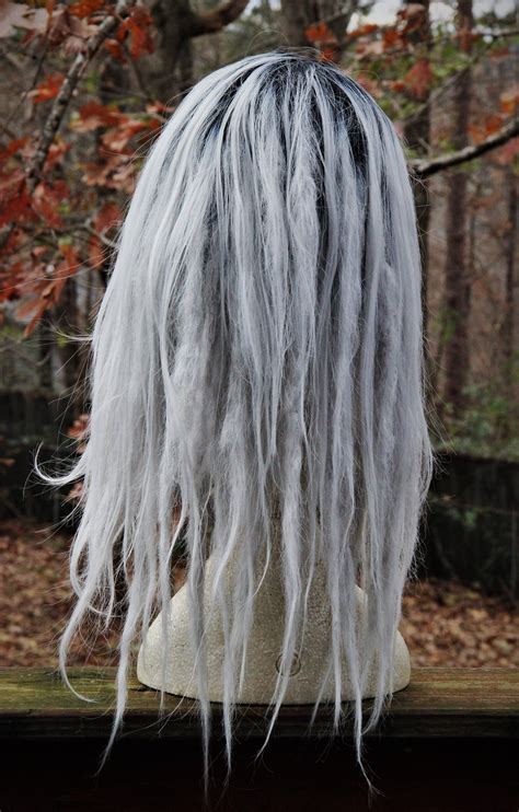 Braided hairstyles, braids, twisted hairstyles, nice braids, cornrows, weave hairstyles, braid hairstyles, french braids, braid hair. Silver White Synthetic Dreadlock Wig Dread Wig Silver Wig ...