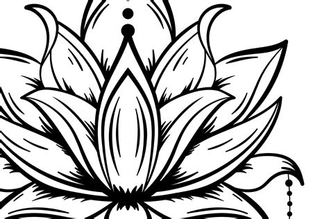 Lotus flower SVG File