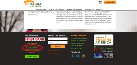 You will find riverbend bank easy in 1 states nationwide. MANNA FoodBank Online Ordering Support