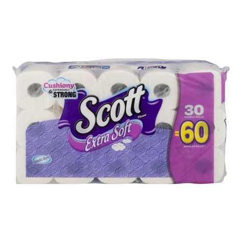 Scott Extra Soft Toilet Paper 30 Double Rolls Brickseek