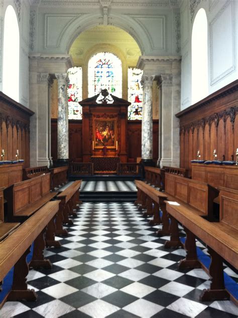 The Chapel, by Christopher Wren, at Pembroke College, Cambridge